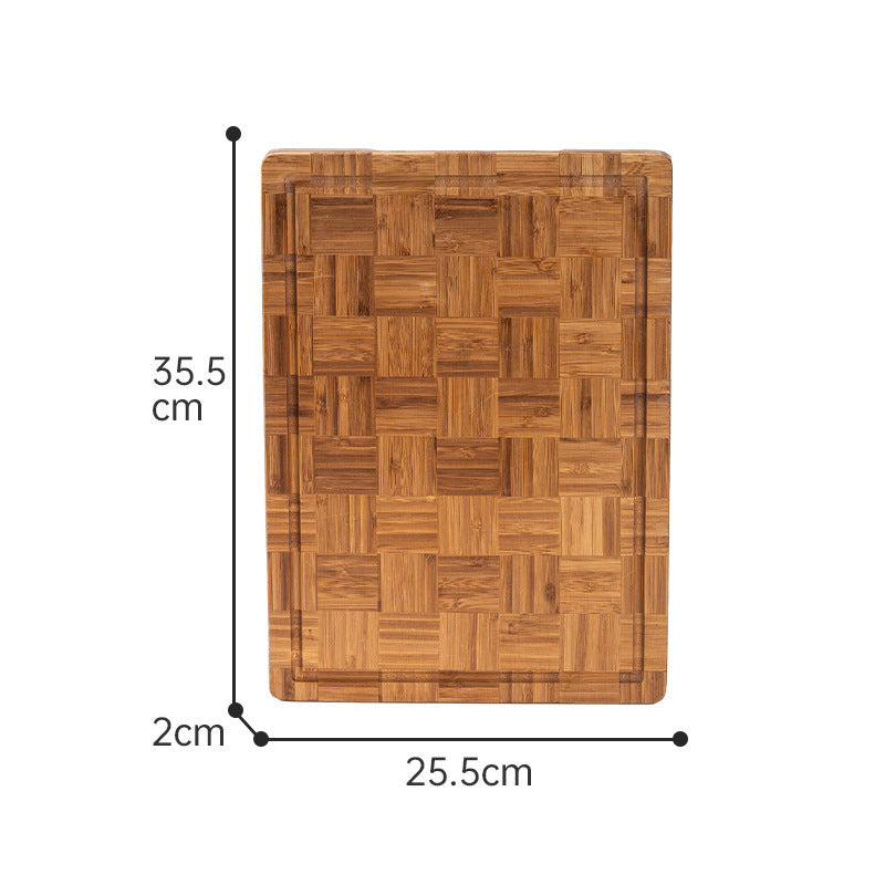 Wooden Kitchen Cutting Board with Holes Non-Slip Design Hypersku