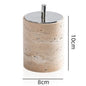 Yellow Travertine Bathroom Toiletry Storage Set Hypersku