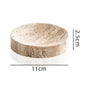 Yellow Travertine Bathroom Toiletry Storage Set Hypersku
