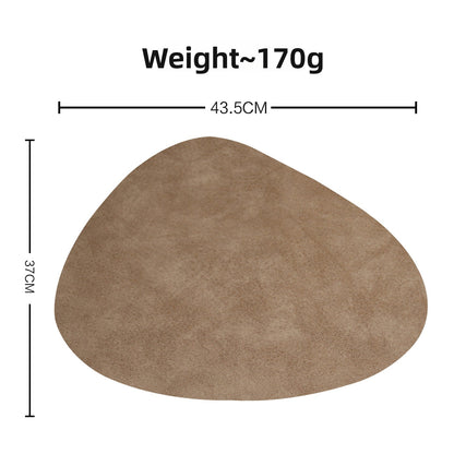 Leather Table Placemats Heat Resistant Waterproof Hypersku