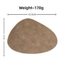 Leather Table Placemats Heat Resistant Waterproof Hypersku