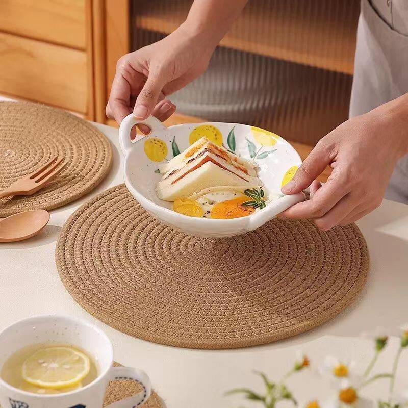 Woven Heat Insulation Place Mats Hypersku