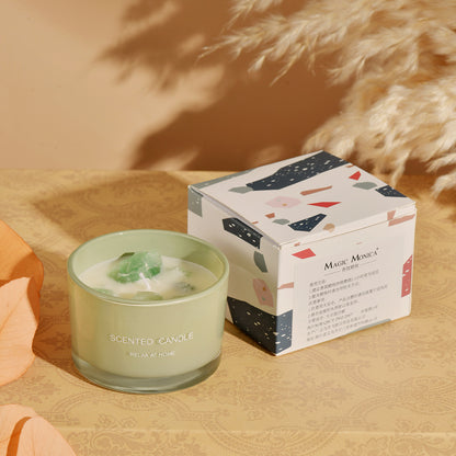 Aromatic Soy Candle in Glass Vessel Hypersku