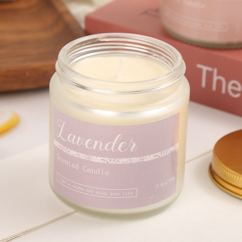 Classic Glass Scented Candle – Botanical Fragrance Collection Hypersku