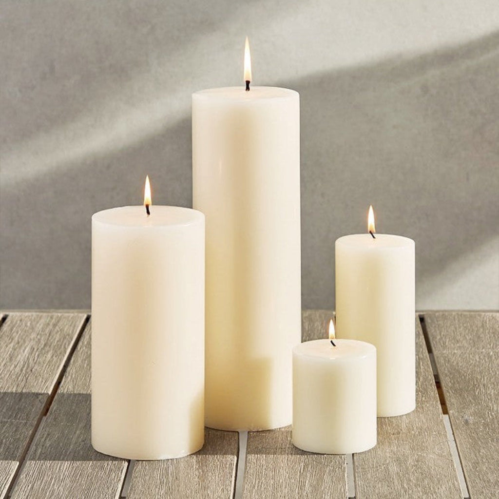 Classic Ivory Pillar Candle – Timeless Collection Hypersku