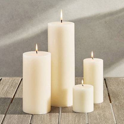 Classic Ivory Pillar Candle – Timeless Collection Hypersku